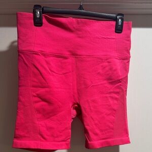 All in Motion Women's Bright Pink Bike Shorts